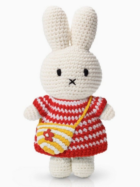 miffy Other - Miffy and her striped bag